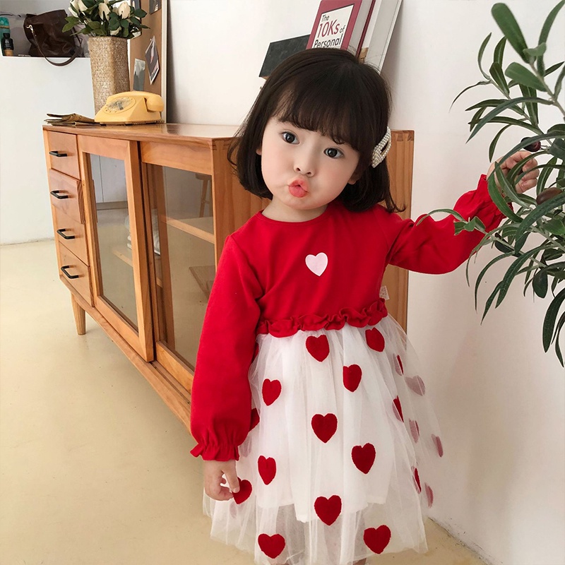 Bộ Áo Thun + Chân Váy Kiểu Công Chúa Dễ Thương Thời Trang Cho Bé Gái