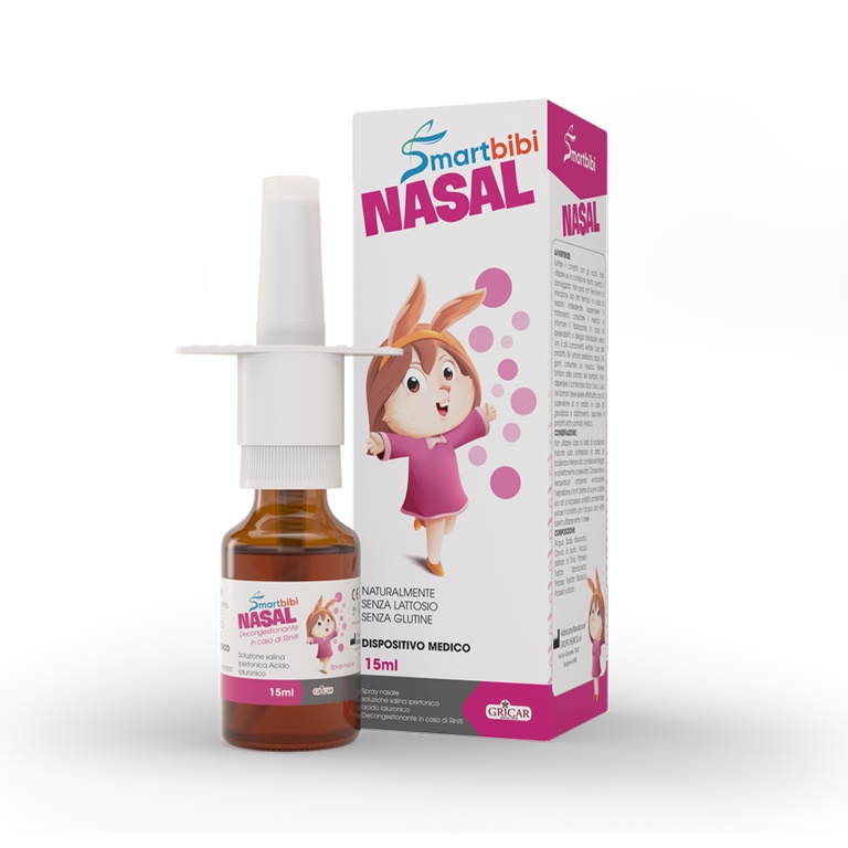 SmartBiBi NASAL làm thông thoáng màng nhầy và loãng dịch mũi 15ml- TP155