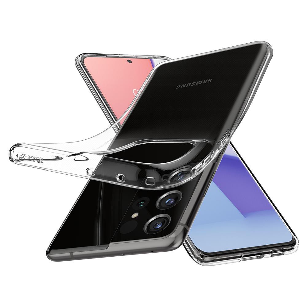 ốp lưng note 10 plus Ốp lưng chống sốc Spigen Liquid Crystal trong suốt cho Samsung Galaxy S21 | S21 Plus | S21 Ultra