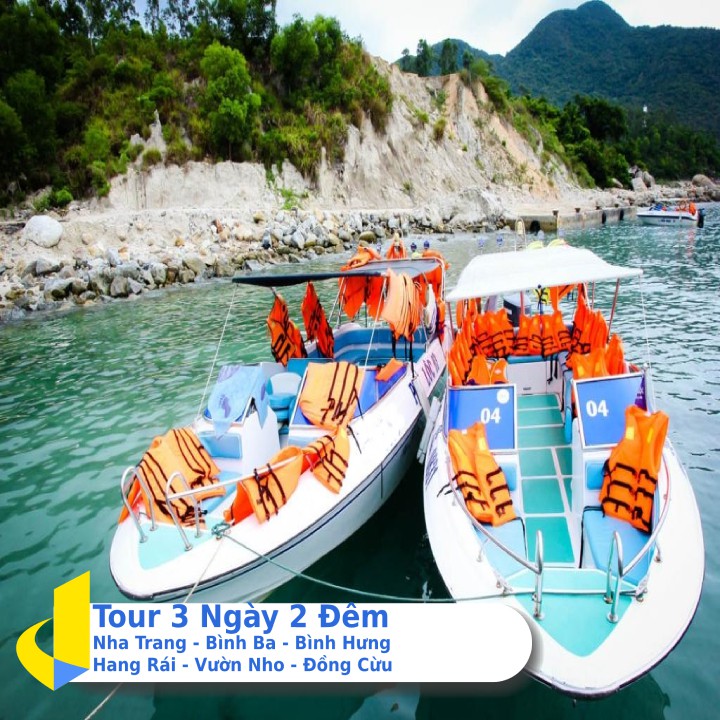 NHA TRANG [E-voucher] - Tour Nha Trang - Bình Ba - Bình Hưng - Hang Rái - Vườn Nho - Đồng Cừu 3N2Đ