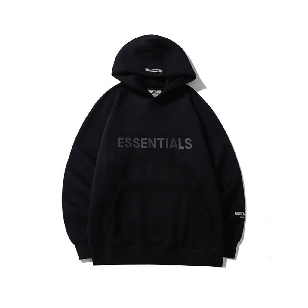 Áo nỉ hoodie Essentials In cao su nổi , áo nỉ bông unisex nam nữ AN203 | BigBuy360 - bigbuy360.vn