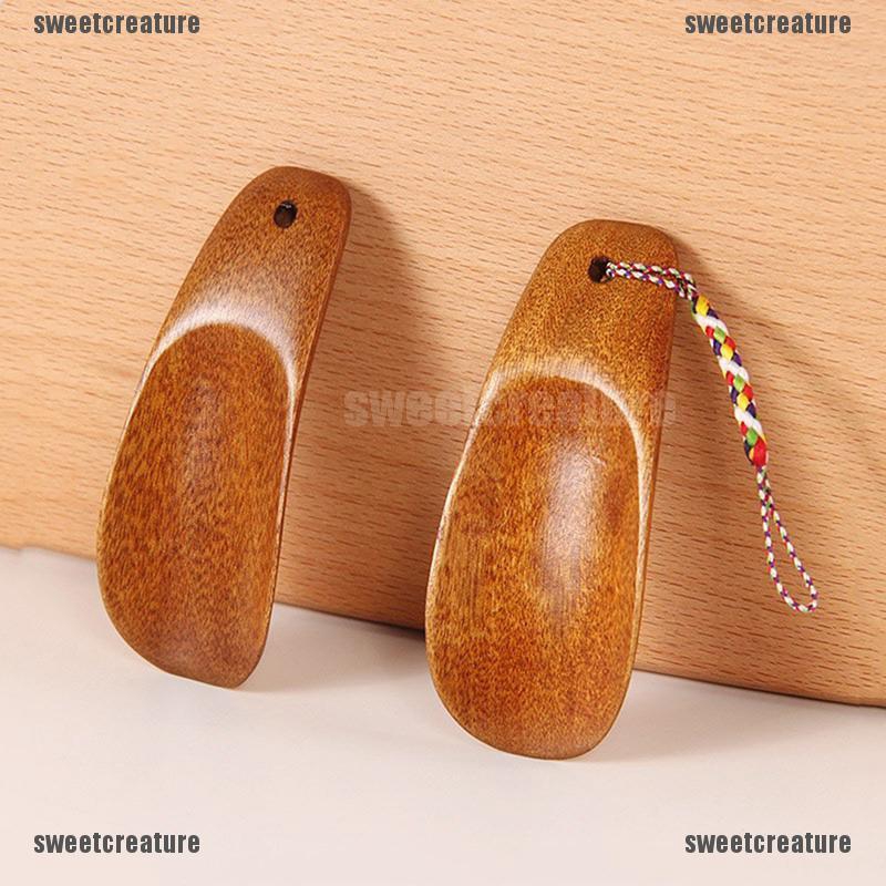 Dụng Cụ Hỗ Trợ Mang Giày Bằng Gỗ Tự Nhiên Nhỏ Gọn