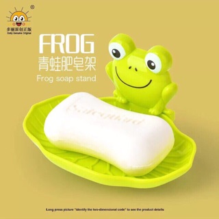 🌸🌸🌸KỆ ĐỰNG XÀ BÔNG HÚT CHÂN KHÔNG HÌNH CON ẾCH  ₫25.000