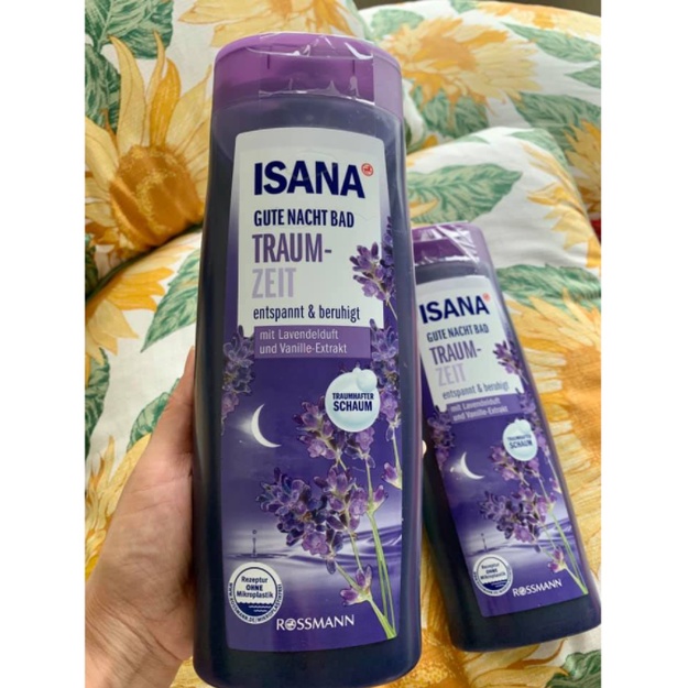Sữa tắm nước hoa trắng da Isana Đức 750ml mùi siêu thơm cho da mềm mại - Shop Viloet