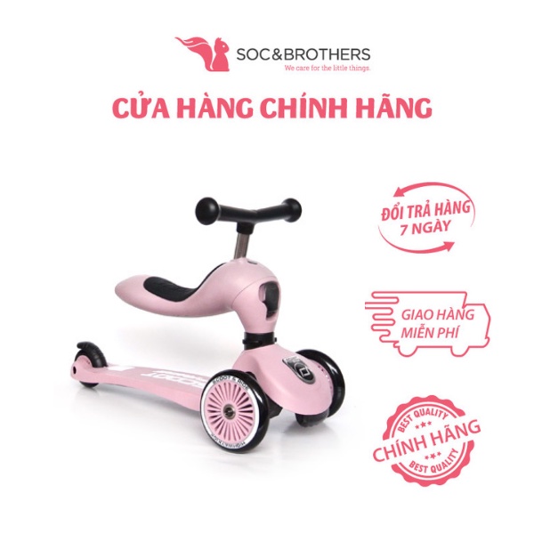 Xe scooter trẻ em Scoot and Ride Highwaykick 1 màu Rose