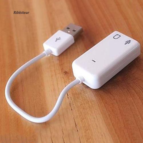 USB chuyển đổi âm thanh 2.0 3D cho máy tính để bàn