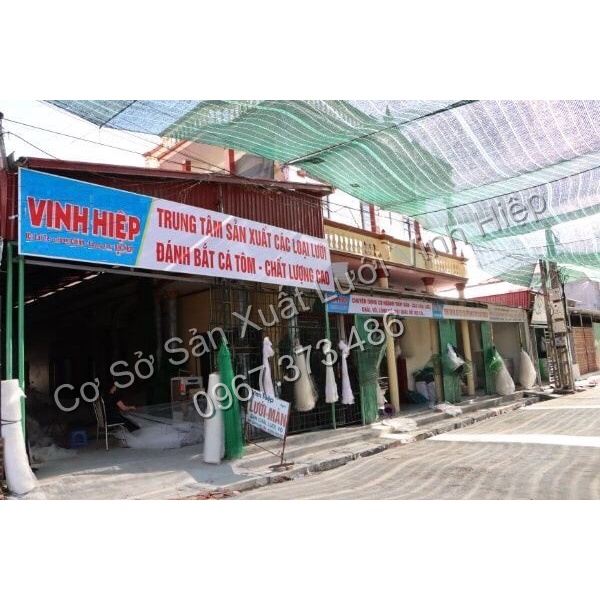 Lưới kéo cá, lưới vét cá, tôm cao 2.5m dài 10m 20m 30m 40m - Túi dài 5m