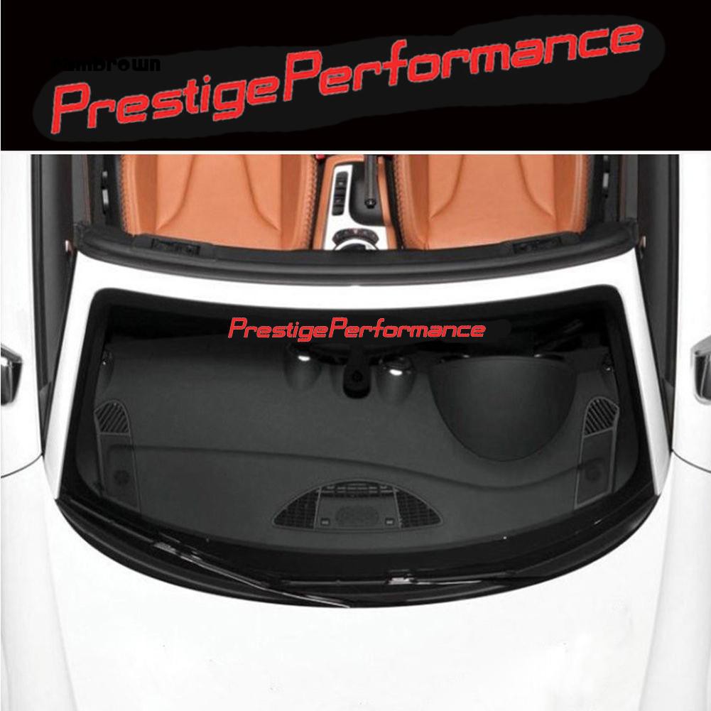Miếng dán trang trí xe hơi chữ RB _ prestige Performance