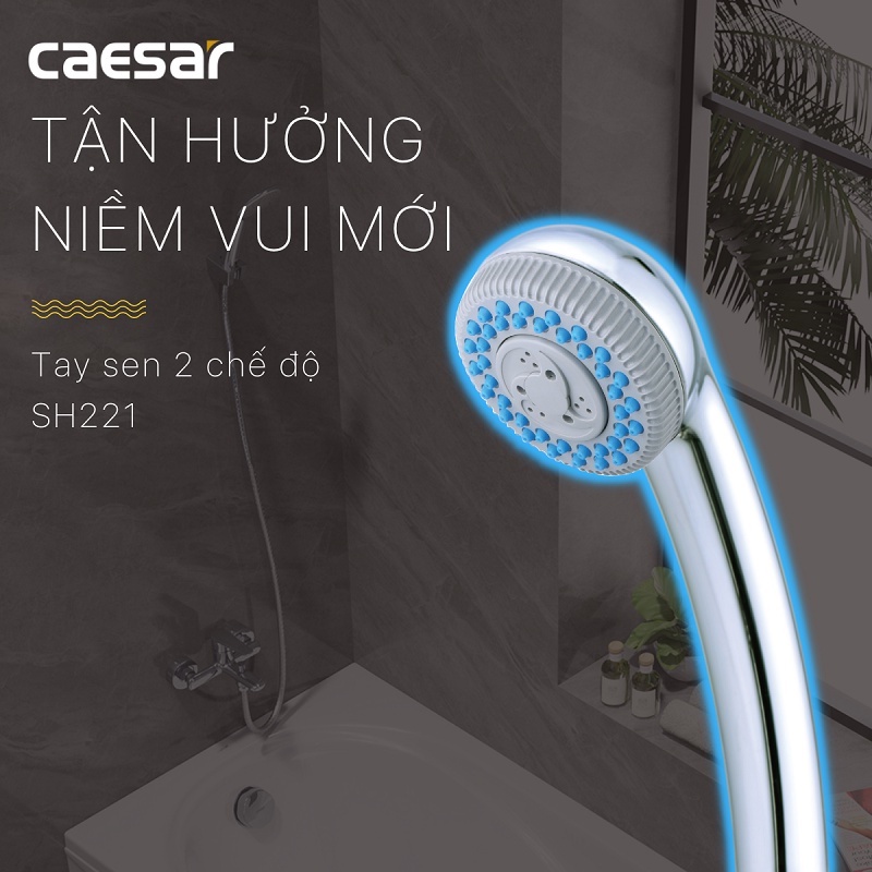 Tay Sen Caesar SH133/SH335/SH221 - 02/03 Chế Độ Phun - Hàng Chính Hãng - Bảo Hành 24 Tháng Toàn Quốc