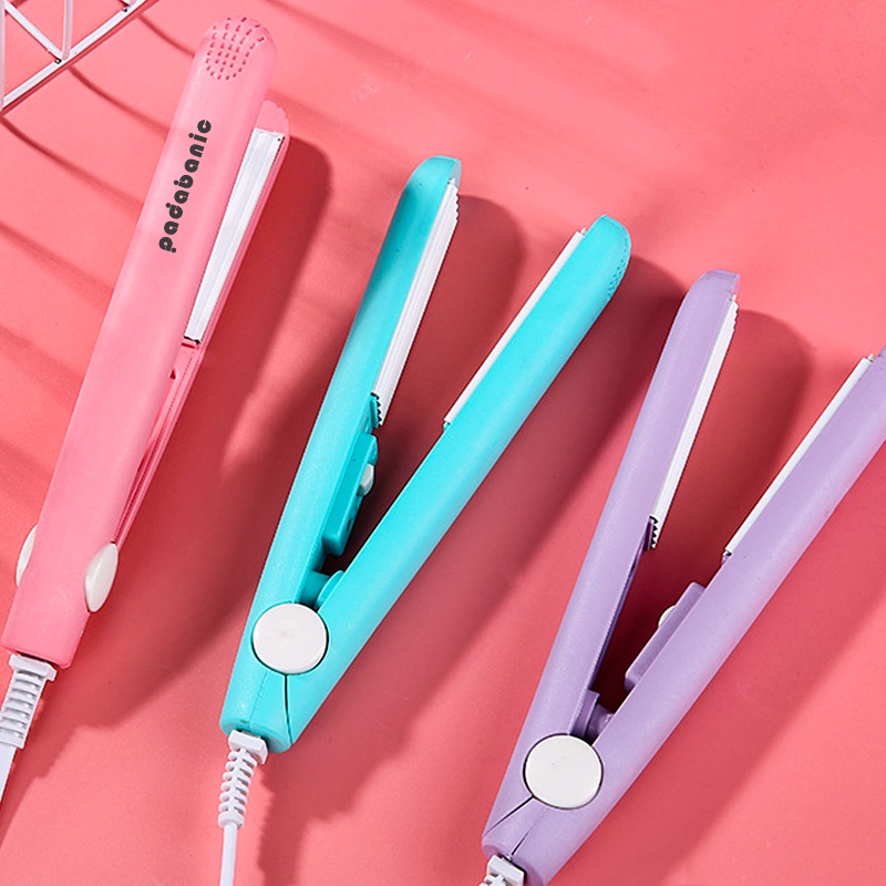 Máy Duỗi Tóc Mini Máy Uốn Tóc 2in1 Máy Là Thẳng Tóc Ép Tóc