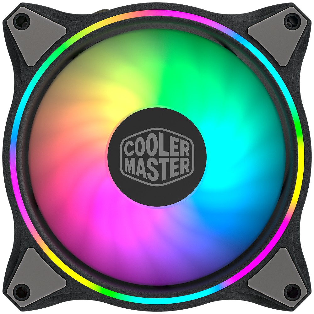 Bộ 3 quạt Fan Case Cooler Master MF120 HALO 3 IN 1 ARGB kèm Controller - Bảo Hành Chính Hãng 12 Tháng, Led Rainbow