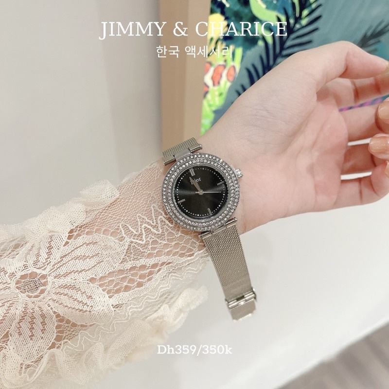 Đồng Hồ nữ Jimmy & Charice dây kim loại chống nước cao cấp | BigBuy360 - bigbuy360.vn