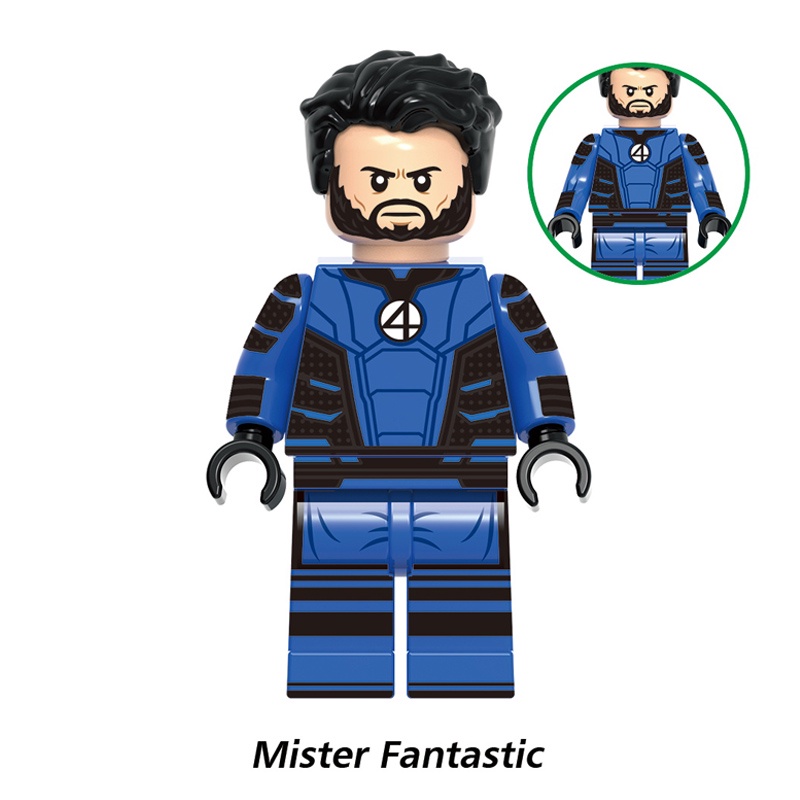 Bộ 4 Mô Hình Đồ Chơi Bác Sĩ Strange X Fantastic 4