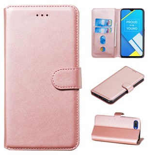 Bao da điện thoại có nắp thời trang cho OPPO REALME C2/A1K X/K3 X2 PRO