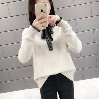 Áo Len Dáng Rộng Kiểu Hàn Quốc
