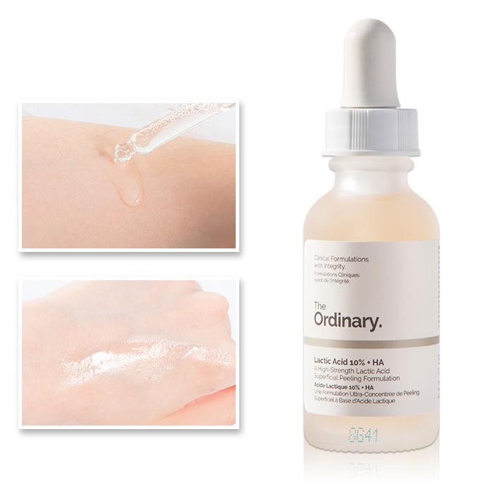 Tinh chất dưỡng da mặt nguyên chất 10% Lactic Acid + HA Serum 30ml