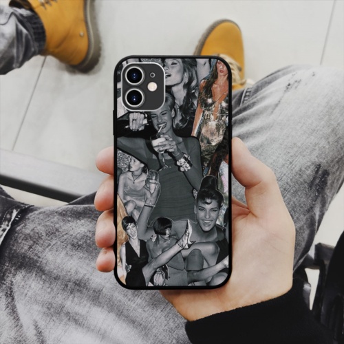 Ốp lưng iphone hình party girls collage art aesthetic trong suốt  cho các dòng SAMSUNG PAP20210876