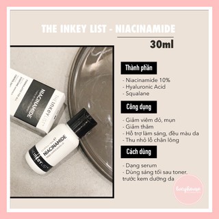 Serum niacinamide the inkey list - 30ml