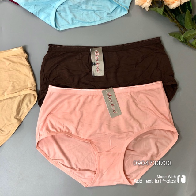 [Hàng Thái Lan] [Có Size từ 45-75kg] Quần lót nữ, quần lót cotton thấm hút mồ hôi Sis 5134 | BigBuy360 - bigbuy360.vn