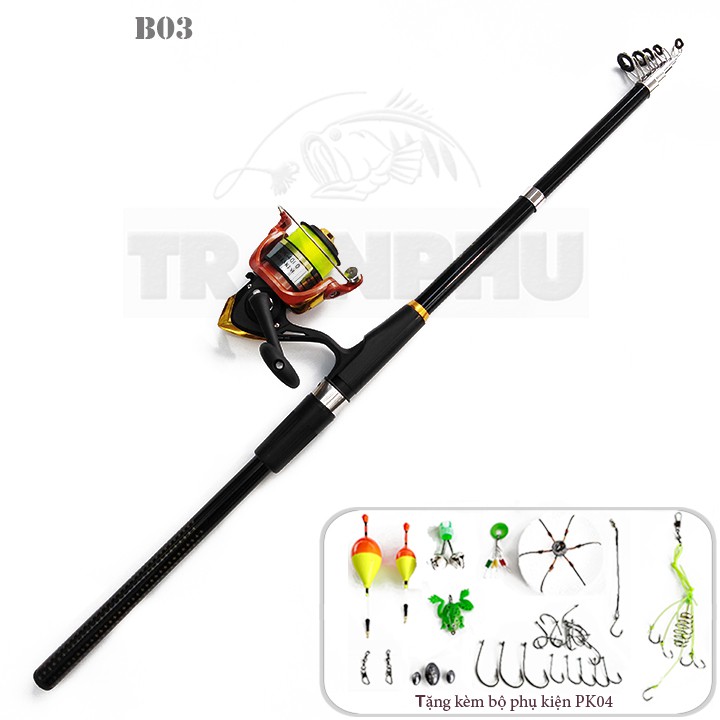 Bộ cần câu Daiwa, máy DK4000