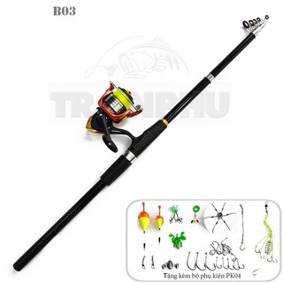 Bộ cần câu Daiwa, máy DK4000