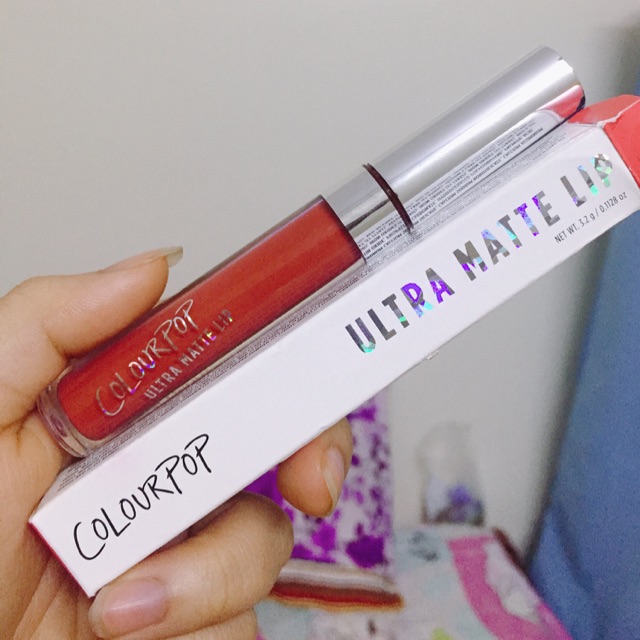 Colourpop Mama 2018 cam cháy ánh hồng.