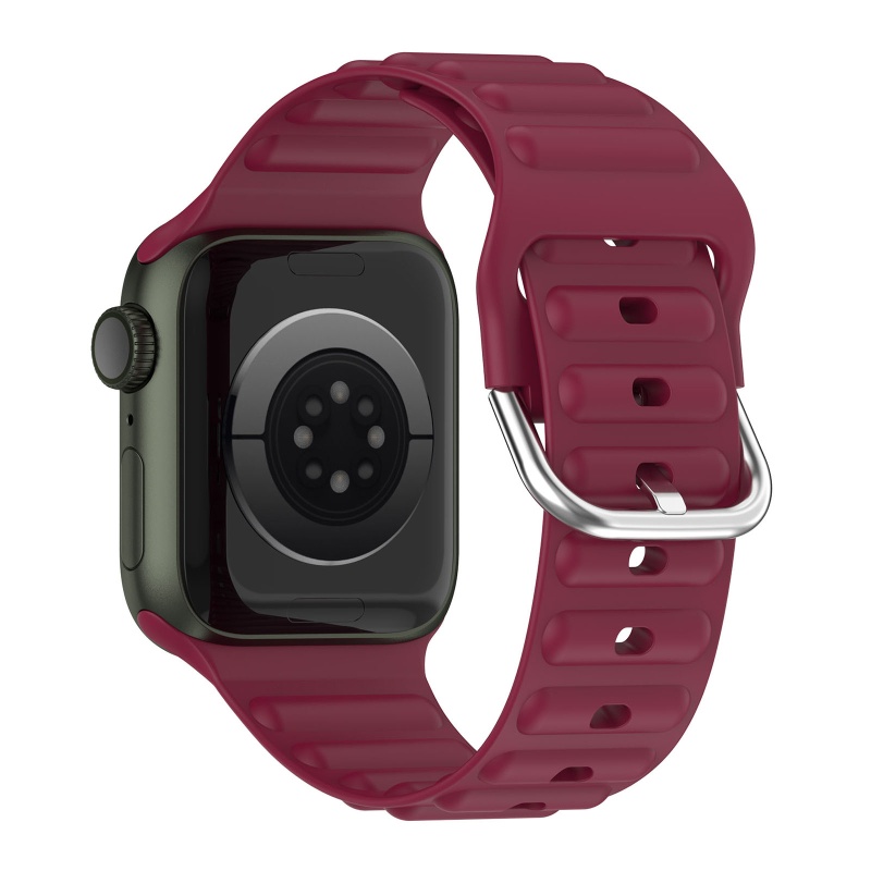 Dây Silicone NhiềU MàU ThờI Trang Cho ĐồNg Hồ iWatch 1 / 2 / 3 / 4 / 5 / 6 / 7 / 8 / SE 38 / 40 / 41mm