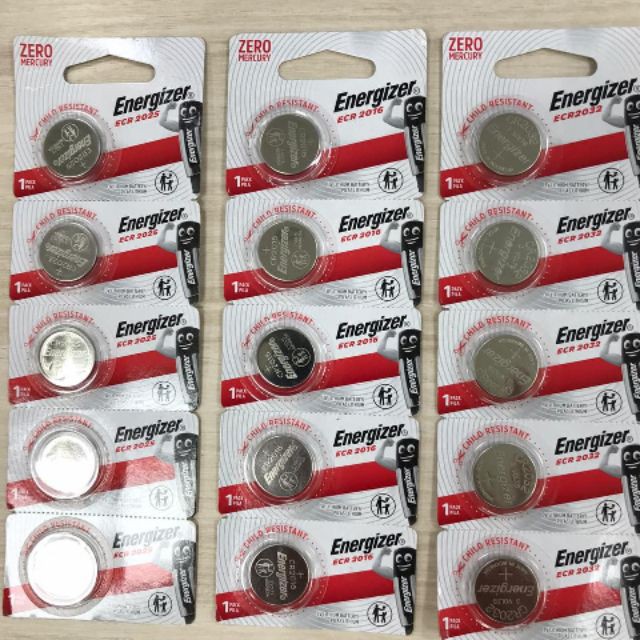 Pin CR2032 Energizer Lithium 3V - vỉ 5 viên ( mẫu mới 2020 )