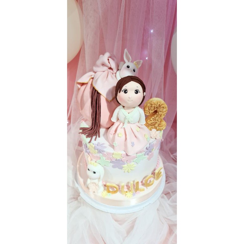 kẹo mềm Fancy fondant trắng trang trí bánh hộp 1kg