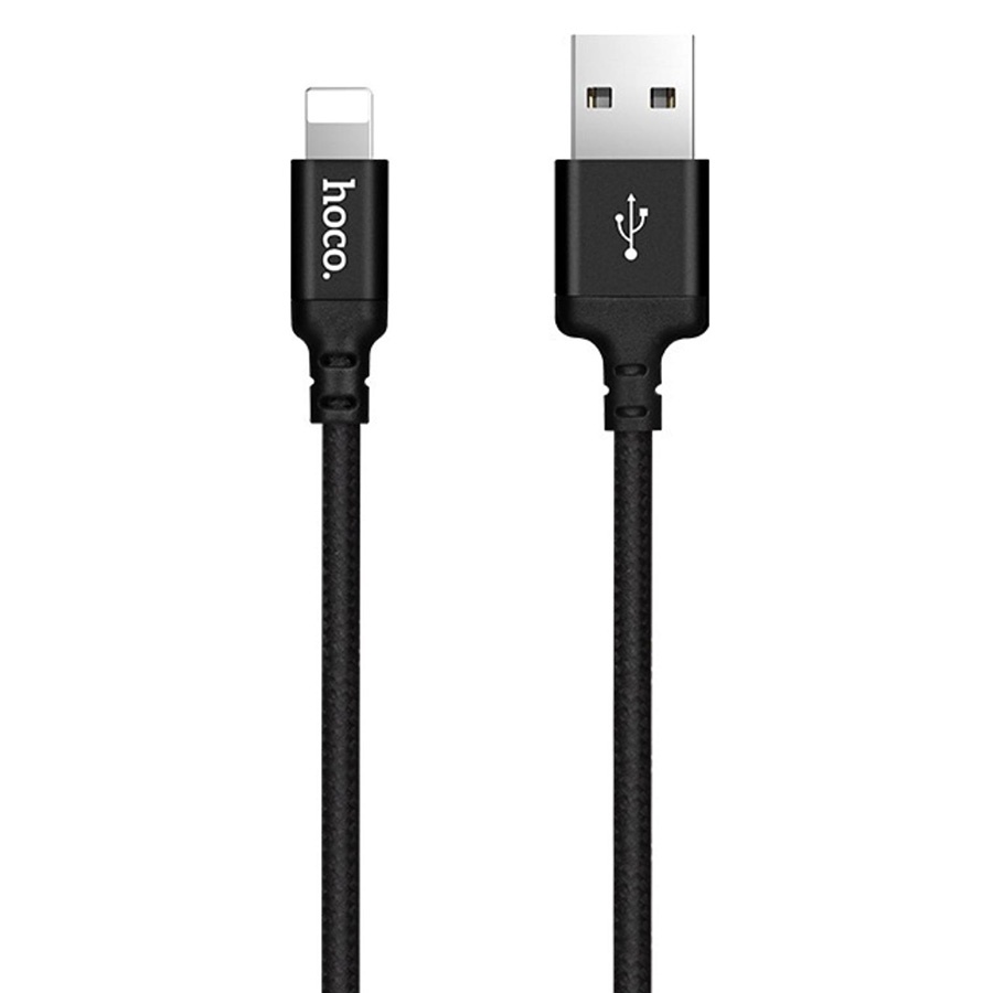 Dây Cáp sạc Lightning Hoco X14 sạc nhanh 2.0A cho iPhone/iPad 1M