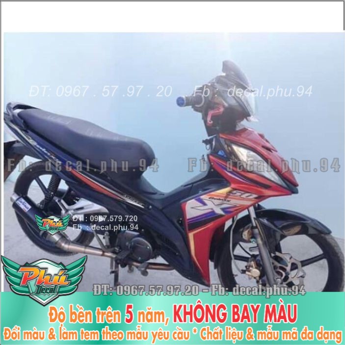 Tem rời Galaxy đỏ đen X (H) -1