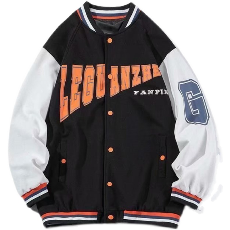 Áo khoác bóng chày form rộng phong cách hàn quốc mới cho nam