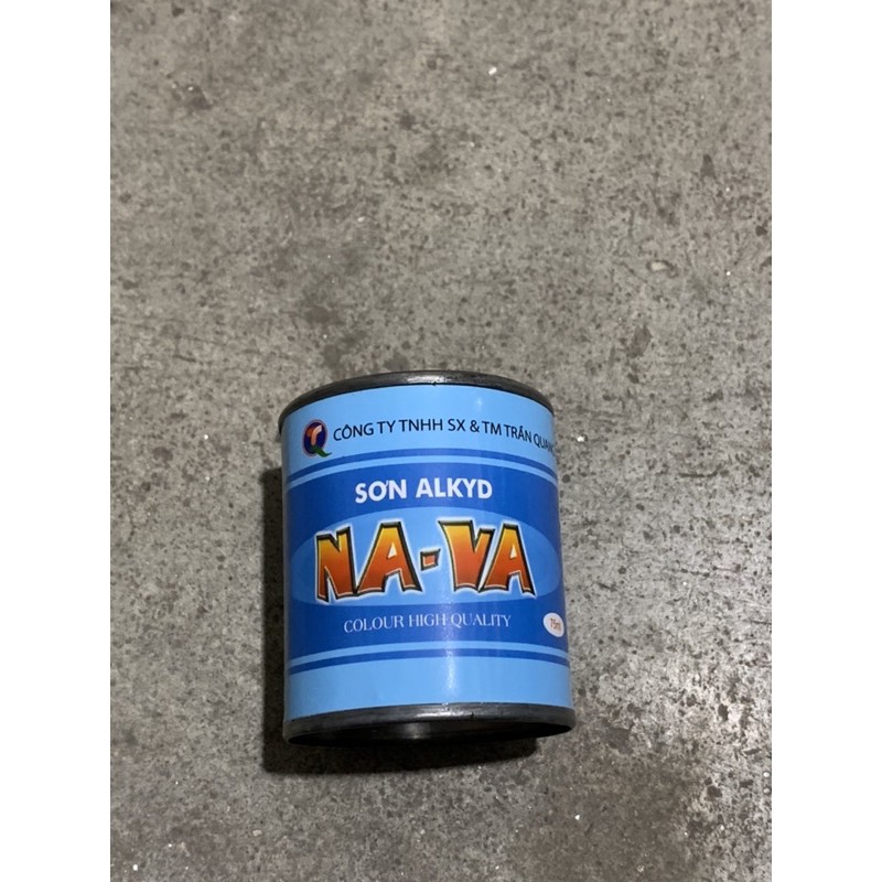 Sơn alkyd chống rỉ nava màu trắng 75ml