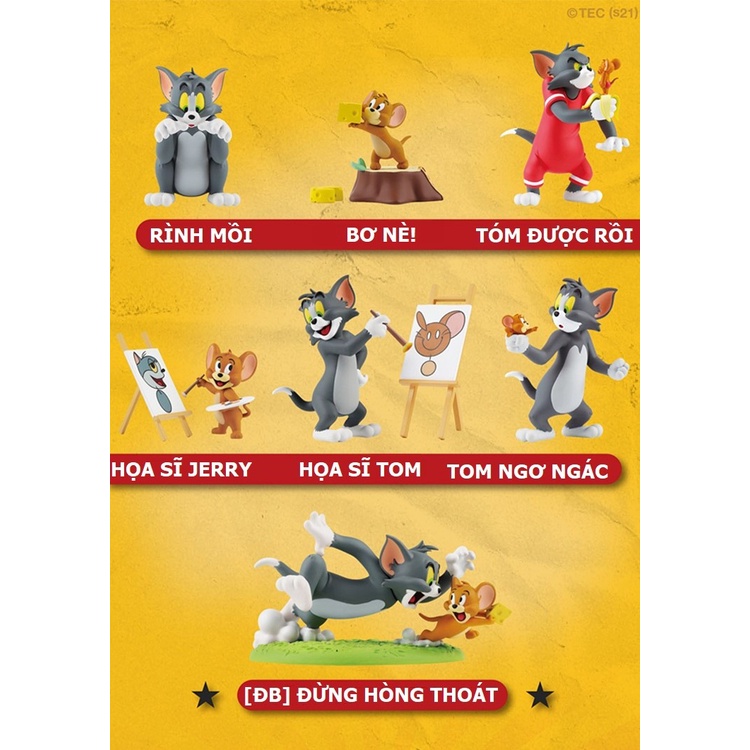 Mô hình cuộc sống thường ngày của Tom và Jerry
