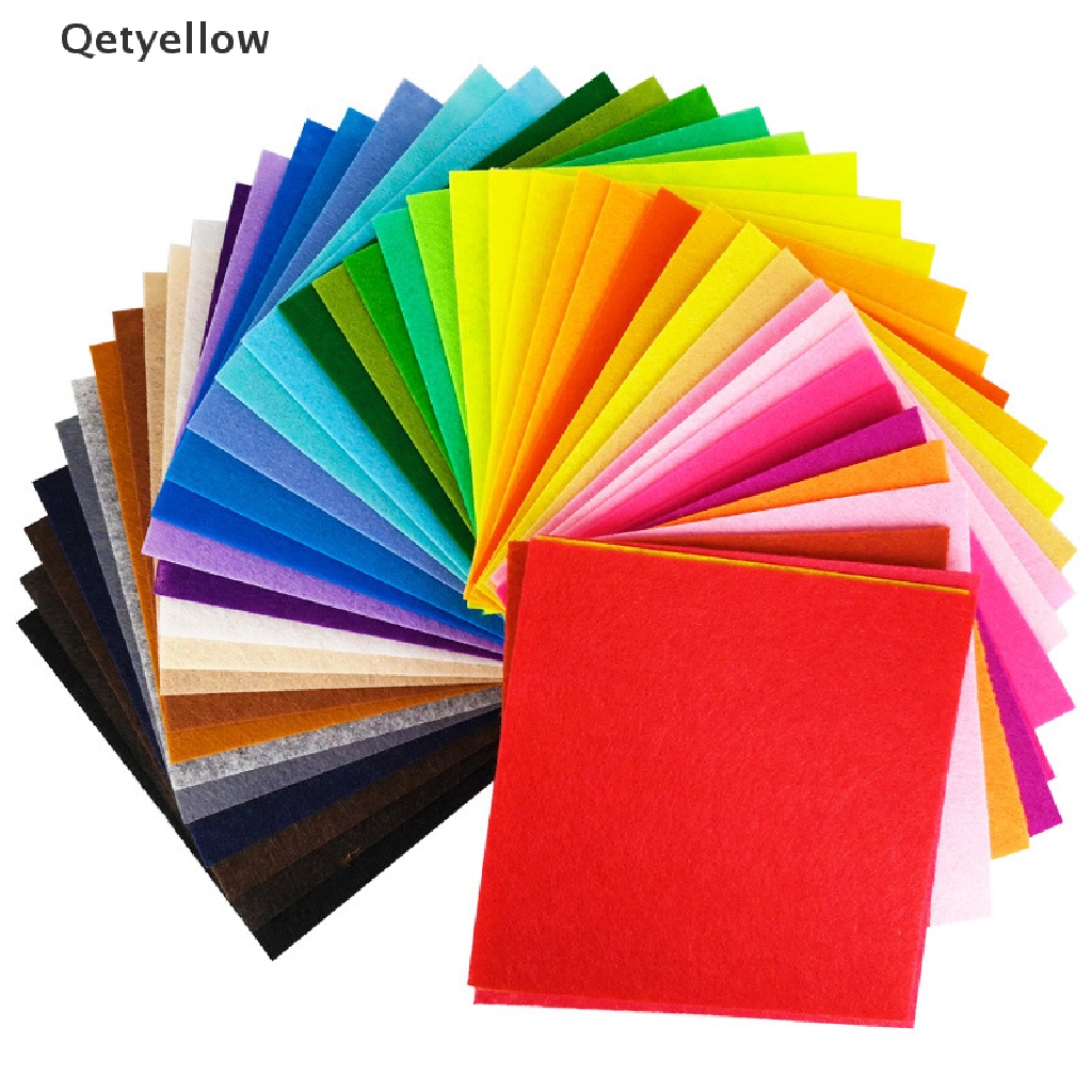 Vải nỉ không dệt kích thước 10x10cm dùng làm thủ công cho trẻ em