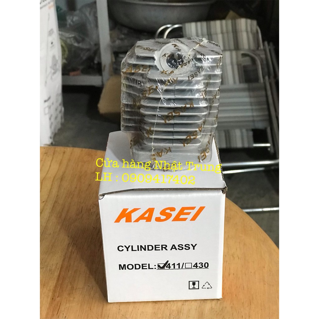 Bộ nòng, píton bạc máy cắt cỏ xăng Kasei RBC411