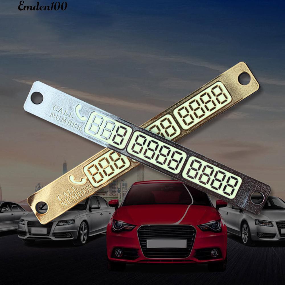 Bảng Số Điện Thoại Gắn Xe Hơi