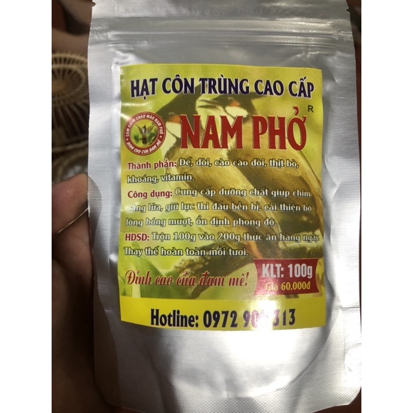 Hạt côn trùng cao cấp -Nam Phở