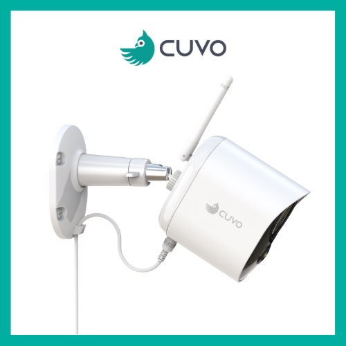 Camera AI đèn an ninh CUVO LA620W - Camera wifi ngoài trời có đèn pha siêu sáng, còi báo động 110dB | BigBuy360 - bigbuy360.vn
