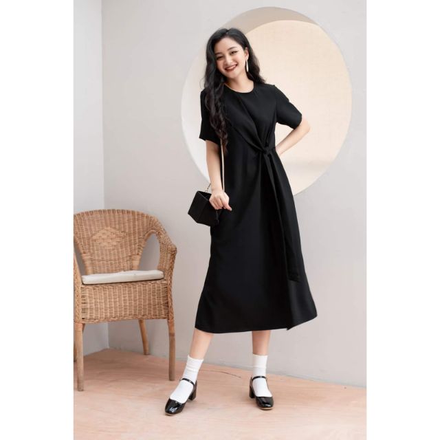 Đầm Bigsize MS966. Khách Ib Để Được Tư Vấn Chọn Size.