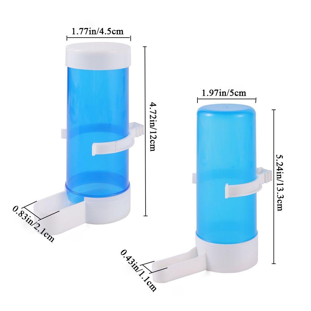 Set 5 Dụng Cụ Đựng Thức Ăn Cho Chim Cảnh Bằng Nhựa Tiện Dụng