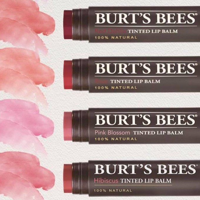 Son dưỡng có màu Burt’s Bees Tinted Lip Balm 100% thiên nhiên