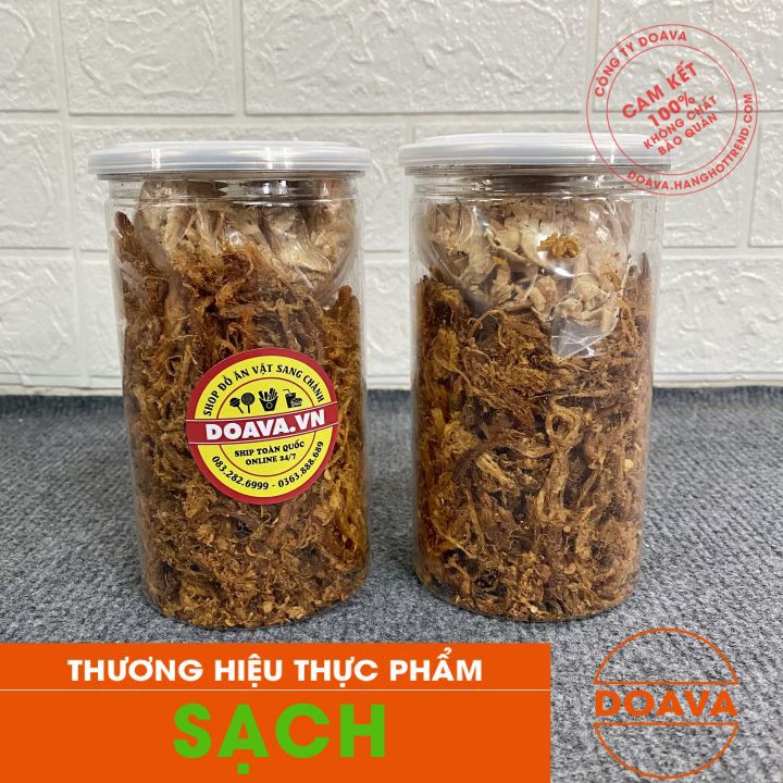 [Handmade]  Khô heo cháy tỏi 300g - Heo Khô Cháy Tỏi Nhà Làm Không Chất Bảo Quản, An Toàn Vệ Sinh - DAV005