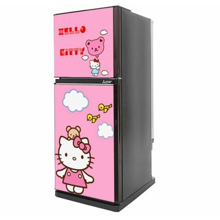 Decal trang trí tủ lạnh mẫu mẫu hello kitty 2