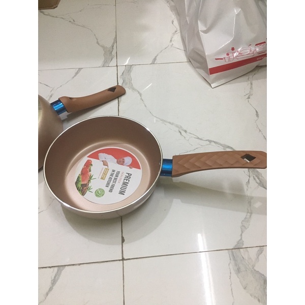 Chảo chống dính 26cm nâu gold Elmich hàng km