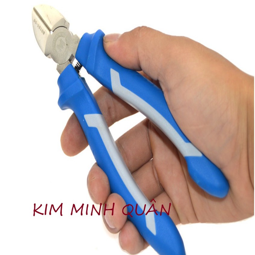 Kìm Cắt Cao Cấp Cán Xanh Trắng 150mm/6&quot; B0161 C-Mart
