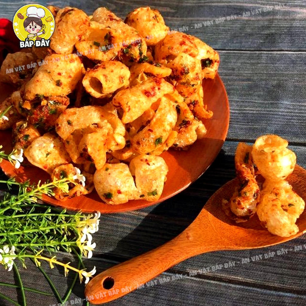 Da Heo Mắm Hành 160g, Loại Ngon Đậm Vị Thơm Giòn - Đồ Ăn Vặt Bắp Đây Sài Gòn | BigBuy360 - bigbuy360.vn