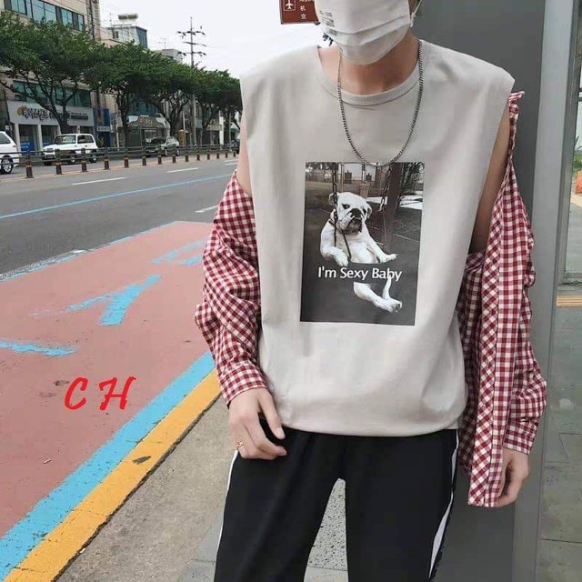 [FREESHIP ĐƠN TỪ 50K] Áo tanktop Baby cún COH0619