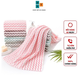 Khăn mặt HÀN QUỐC, khăn rửa mặt lông cừu nhiều màu sắc kích thước 50x35cm.