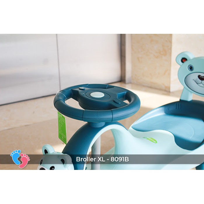 Xe lắc trẻ em Broller BABY PLAZA XL-8091B (có tựa lưng)